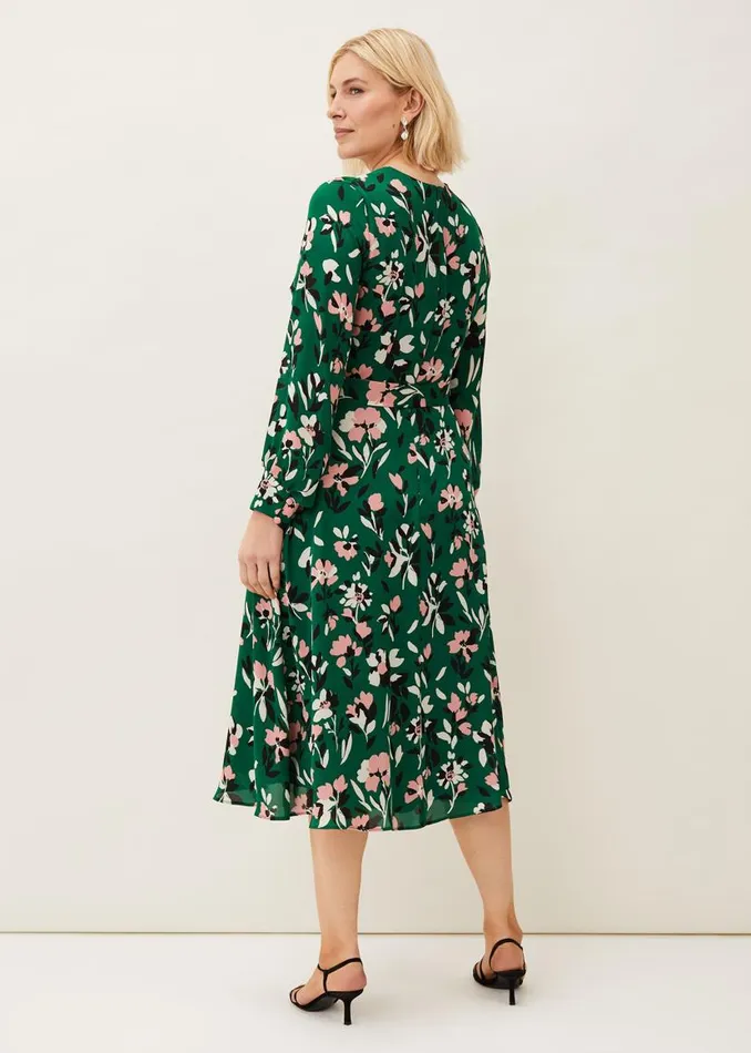 Phase Eight Dresses Emmy Floral Dress Jademulti 8211 Women