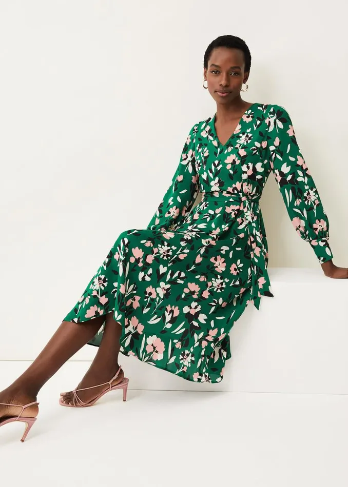Phase Eight Dresses Emmy Floral Dress Jademulti 8211 Women