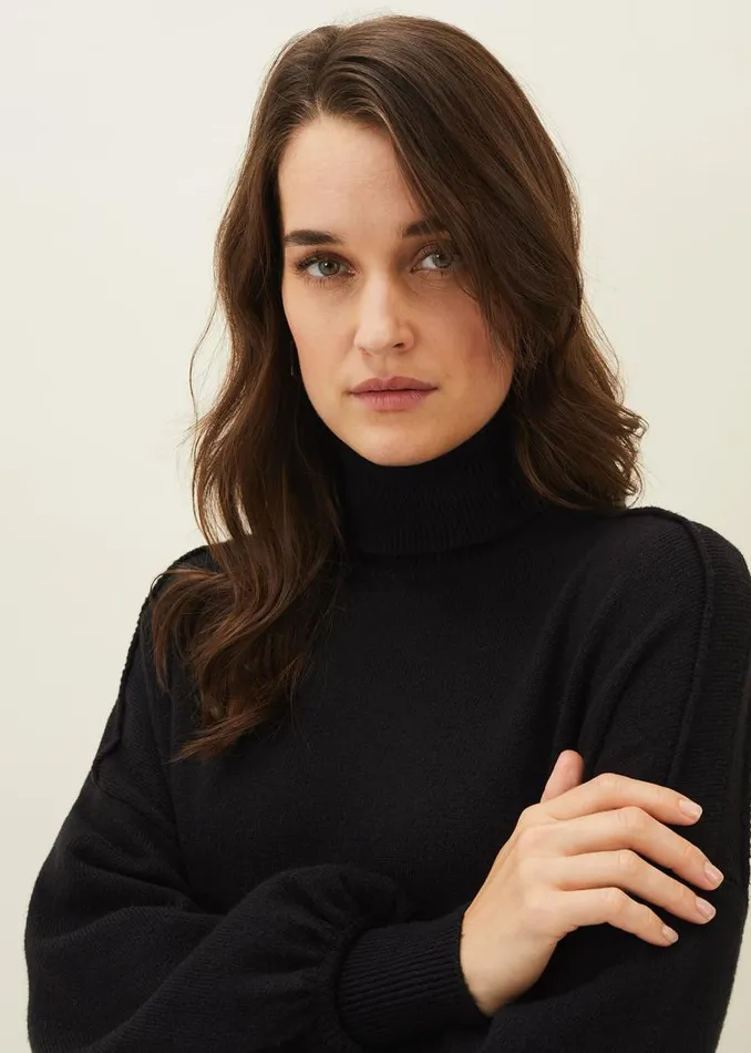 Phase Eight Dresses Eveleen Knit Dress Black 8211 Women