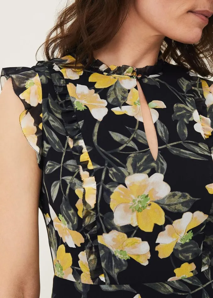 Phase Eight Dresses Evie Floral Dress Navymulti 8211 Women