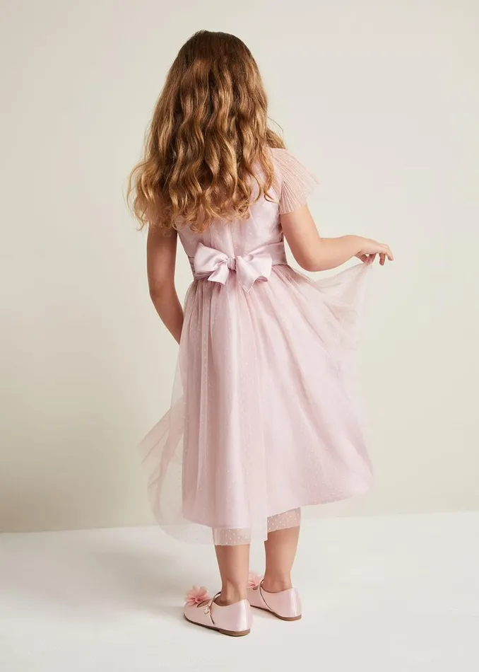 Phase Eight Dresses Jasmine Tulle Fit And Flare Dress Antique Rose 8211 Women