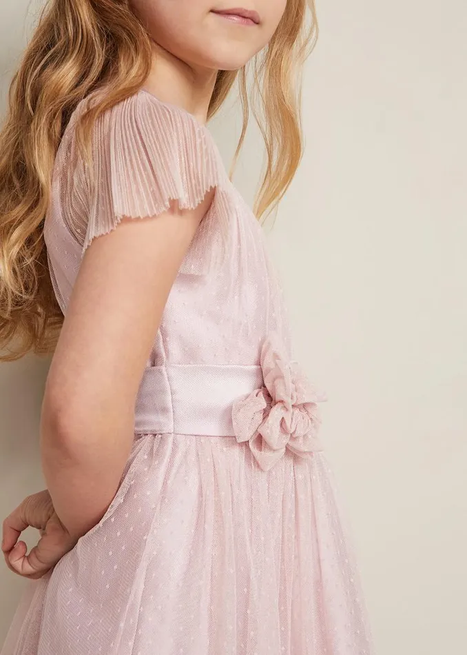 Phase Eight Dresses Jasmine Tulle Fit And Flare Dress Antique Rose 8211 Women