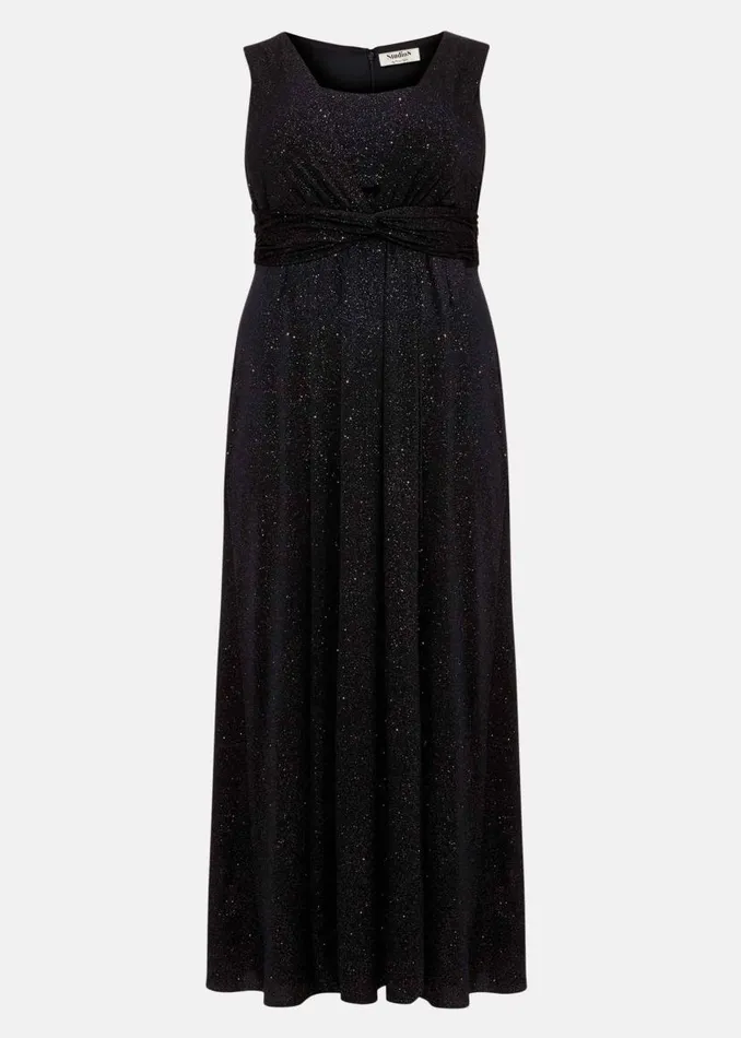 Phase Eight Dresses Julianna Sparkle Maxi Dress Navy 8211 Women