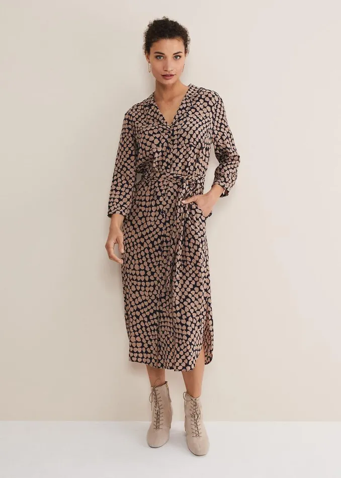 Phase Eight Dresses Kesia Utility Dress Navystone 8211 Women
