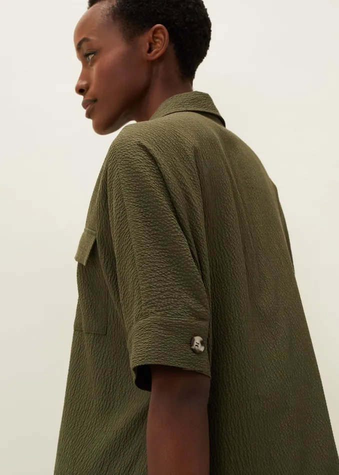 Phase Eight Dresses Lucina Midaxi Shirt Dress Khaki 8211 Women