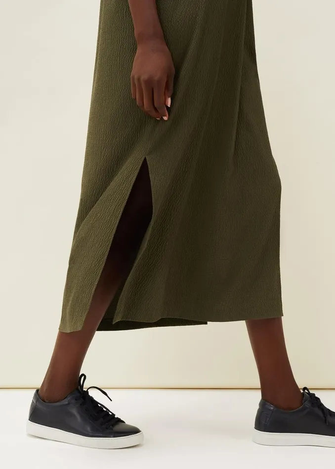 Phase Eight Dresses Lucina Midaxi Shirt Dress Khaki 8211 Women
