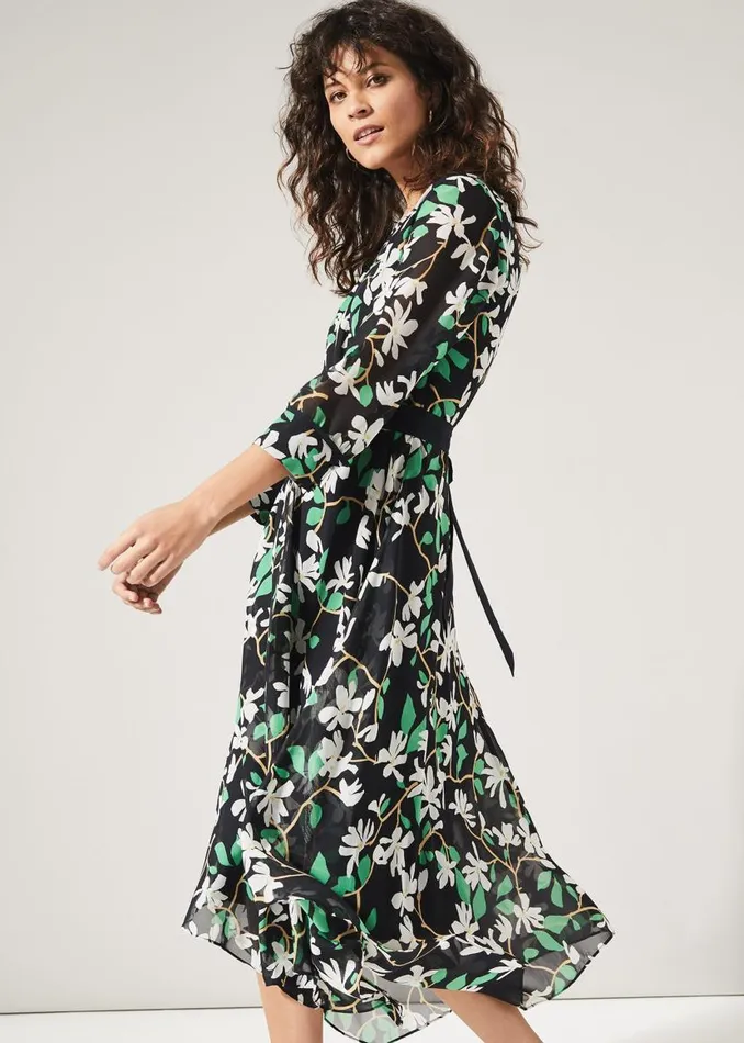 Phase Eight Dresses Magnolia Dress Navygreen 8211 Women