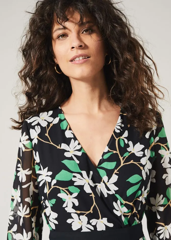 Phase Eight Dresses Magnolia Dress Navygreen 8211 Women