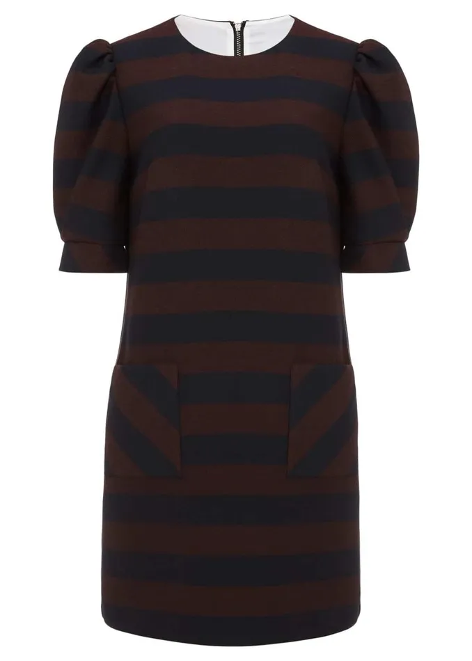 Phase Eight Dresses Maple Stripe Dress Navychestnut 8211 Women