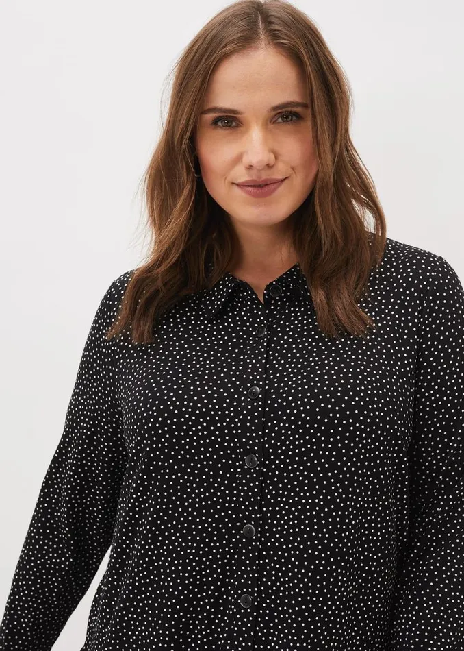 Phase Eight Dresses Mina Spot Jersey Dress Black 8211 Women