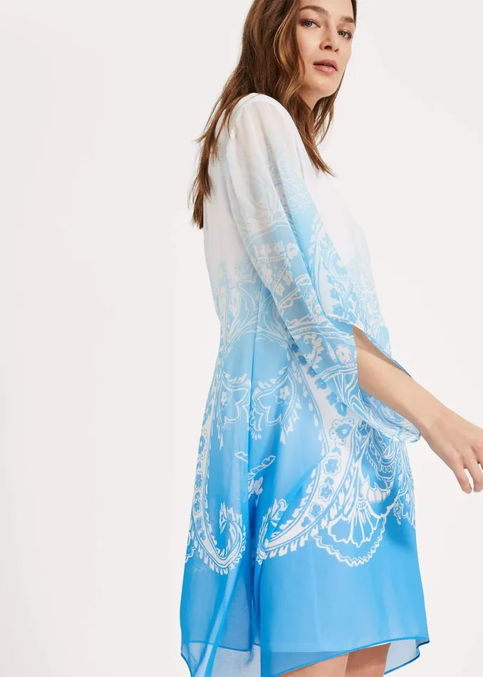 Phase Eight Dresses Neema Paisley Dress Ivorymulti 8211 Women