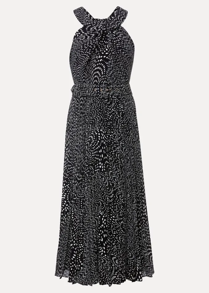 Phase Eight Dresses Petite Elsie Spot Dress Navyivory 8211 Women