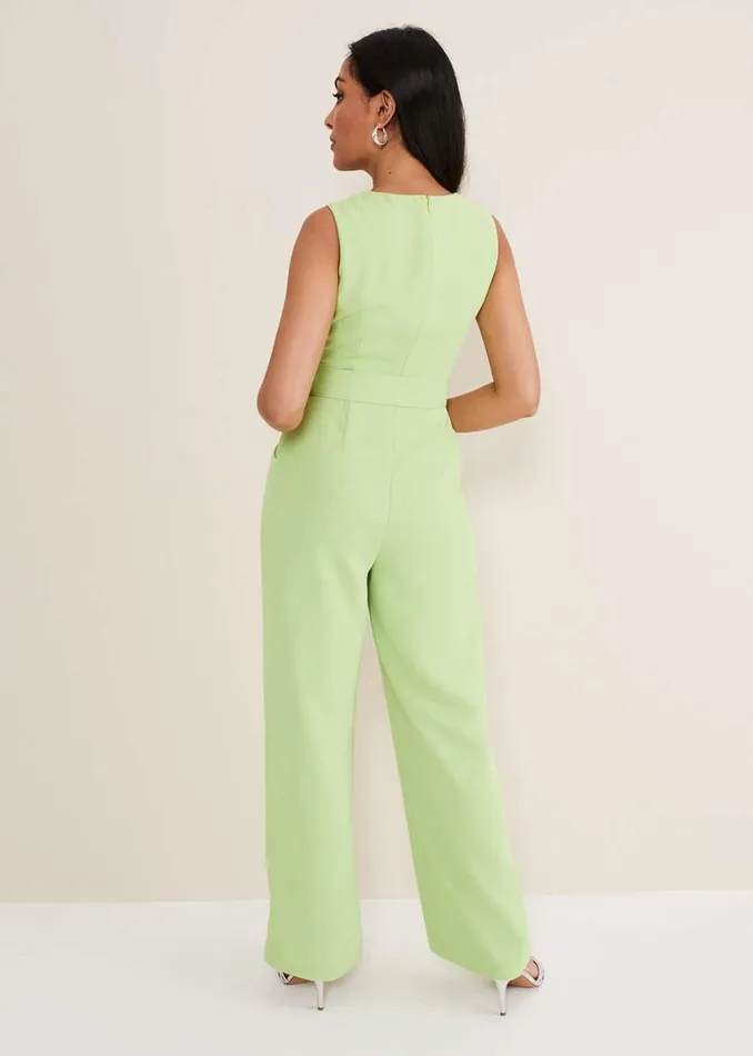Phase Eight Dresses Petite Lissia Green Wide Leg Jumpsuit Apple Green 8211 Women Phase Eight Dresses Petite Lissia Green Wide Leg Jumpsuit Apple Green 8211 Women