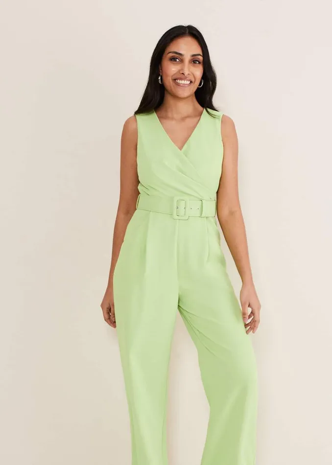 Phase Eight Dresses Petite Lissia Green Wide Leg Jumpsuit Apple Green 8211 Women Phase Eight Dresses Petite Lissia Green Wide Leg Jumpsuit Apple Green 8211 Women