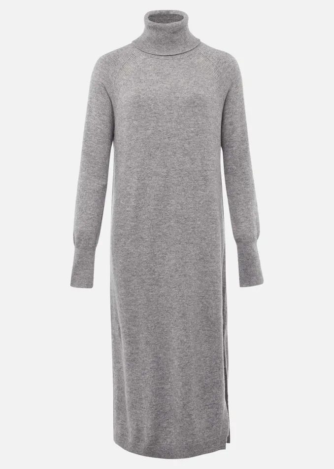 Phase Eight Dresses Seline Wool Cashmere Dress Mid Grey 8211 Women