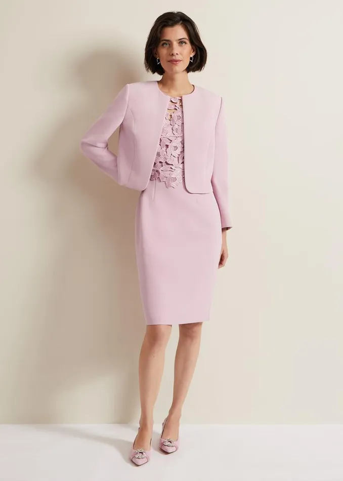 Phase Eight Dresses Tallula Lace Dress Pink 8211 Women