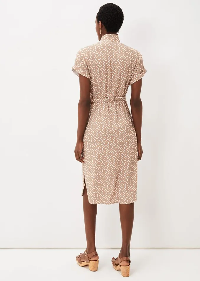 Phase Eight Dresses Tilda Geo Shirt Dress Neutral 8211 Women