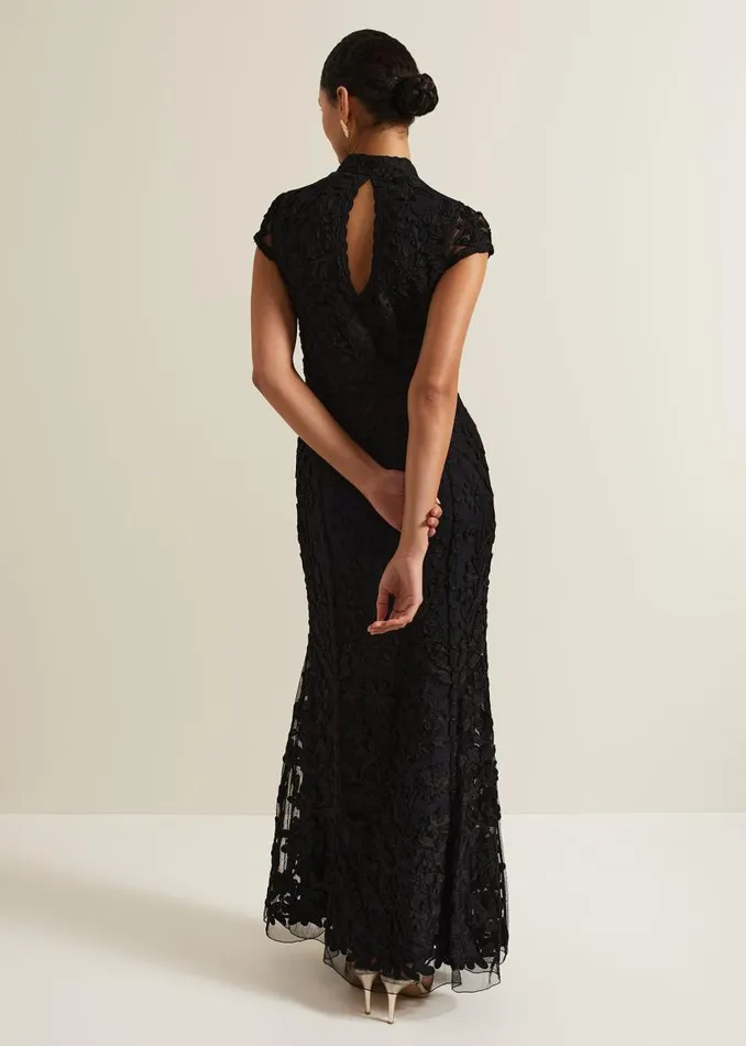 Phase Eight Dresses Wenda Tapework Maxi Dress Multicoloured 8211 Women