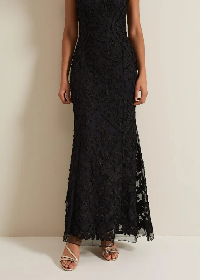Phase Eight Dresses Wenda Tapework Maxi Dress Multicoloured 8211 Women