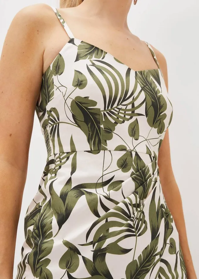 Phase Eight Dresses Yolanta Cotton Palm Print Midi Dress Ivorymulti 8211 Women Phase Eight Dresses Yolanta Cotton Palm Print Midi Dress Ivorymulti 8211 Women