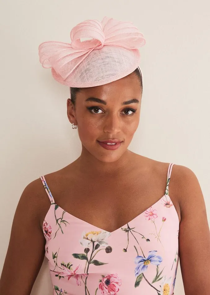 Phase Eight Fascinators and Hats Pink Bow Fascinator Rose Pink 8211 Women