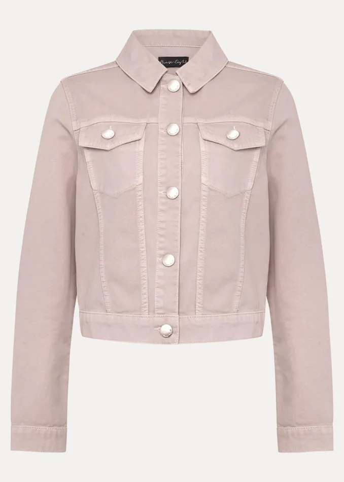 Phase Eight Jackets Caitlin Denim Jacket Frosted Heather 8211 Women