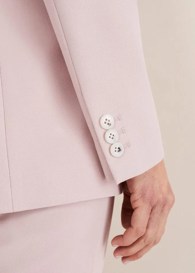 Phase Eight Jackets Eira Fitted Blazer Soft Pink 8211 Women