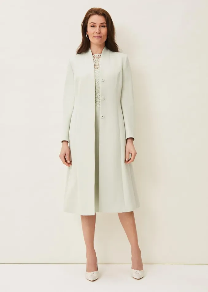 Phase Eight Jackets Georgia Occasion Coat Spearmint 8211 Women