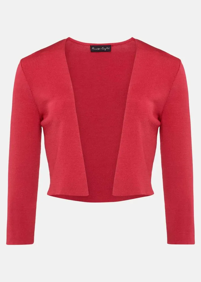 Phase Eight Jackets Salma Lightweight Knitted Jacket Raspberry 8211 Women
