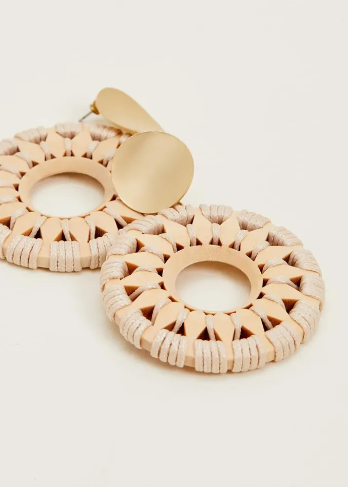 Phase Eight Jewellery Pattern Drop Earrings Neutral 8211 Women