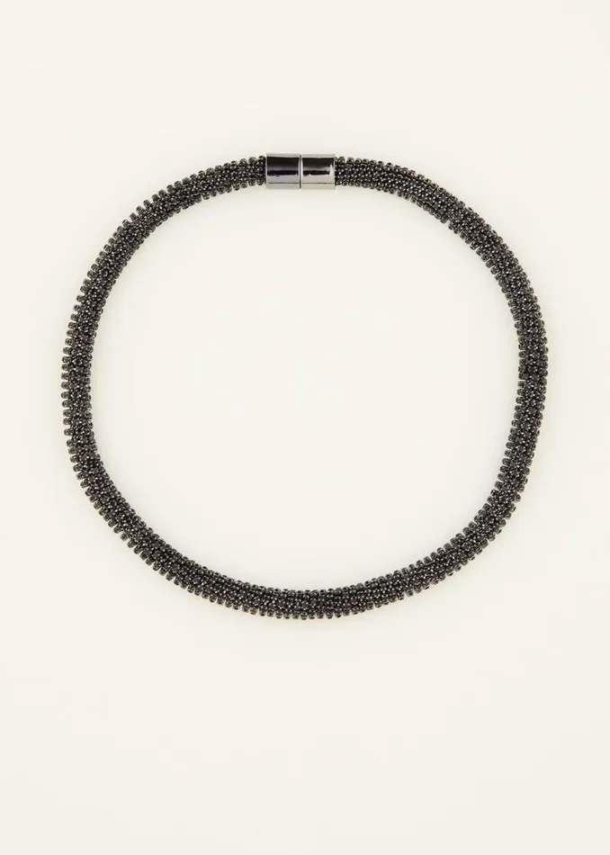 Phase Eight Jewellery Sparkle Necklace Black 8211 Women