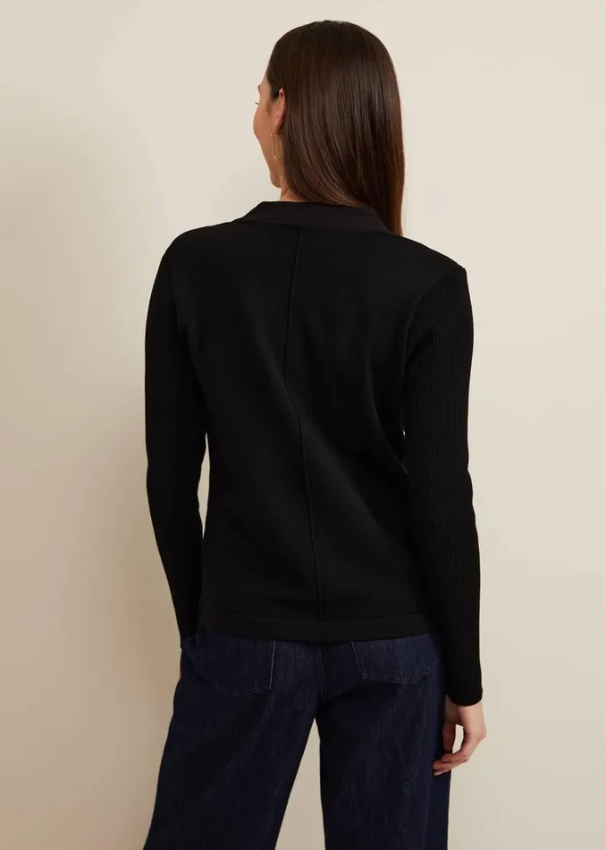 Phase Eight Knitwear Frankie Knit Jacket Black 8211 Women