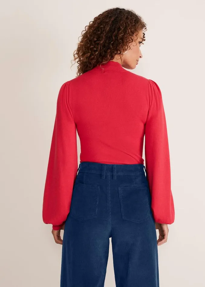 Phase Eight Knitwear Gemma Balloon Sleeve Fine Knit Jumper Hot Pink 8211 Women Phase Eight Knitwear Gemma Balloon Sleeve Fine Knit Jumper Hot Pink 8211 Women