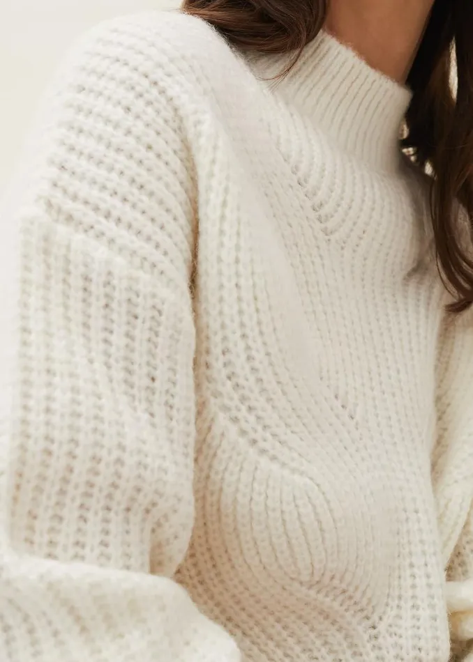 Phase Eight Knitwear Ruby Fluffy Decorative Open Stitch Jumper White 8211 Women Phase Eight Knitwear Ruby Fluffy Decorative Open Stitch Jumper White 8211 Women