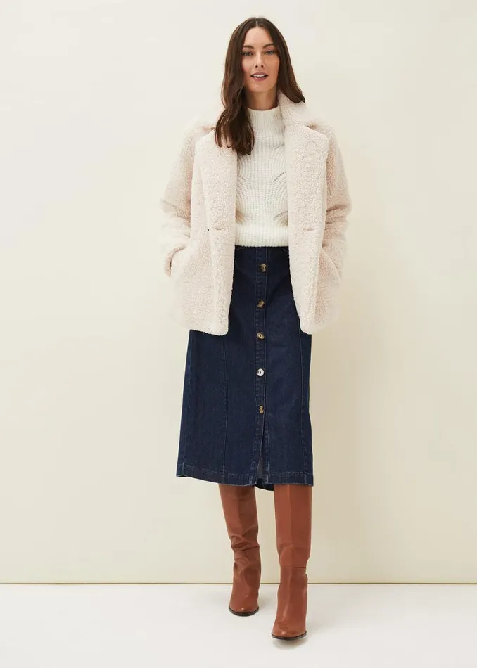 Phase Eight Knitwear Ruby Fluffy Decorative Open Stitch Jumper White 8211 Women Phase Eight Knitwear Ruby Fluffy Decorative Open Stitch Jumper White 8211 Women