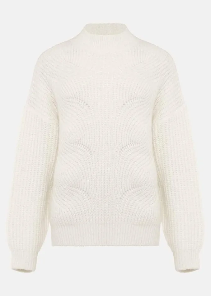 Phase Eight Knitwear Ruby Fluffy Decorative Open Stitch Jumper White 8211 Women Phase Eight Knitwear Ruby Fluffy Decorative Open Stitch Jumper White 8211 Women