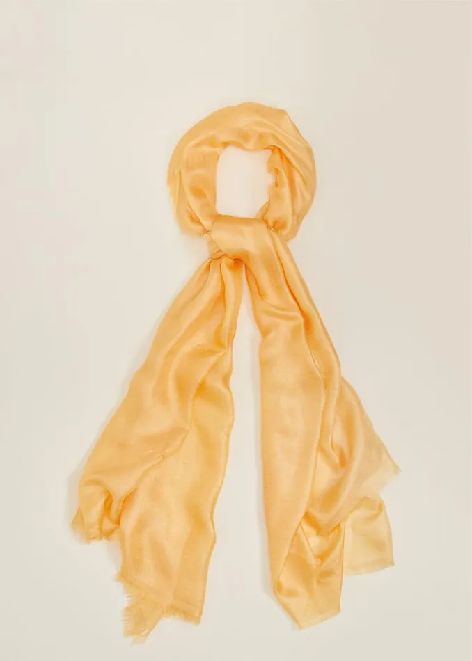 Phase Eight Scarves Verity Occasion Scarf Pale Yellow 8211 Women