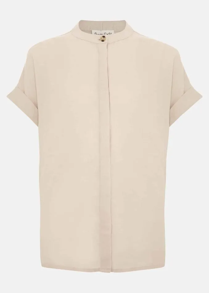 Phase Eight Shirts and Blouses Kelsie Button Through Linen Shirt Neutral 8211 Women Phase Eight Shirts and Blouses Kelsie Button Through Linen Shirt Neutral 8211 Women