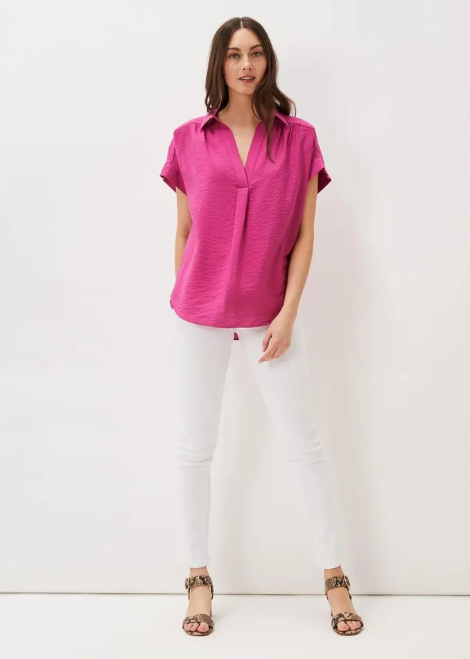Phase Eight Shirts and Blouses Thea Shirt Magenta 8211 Women