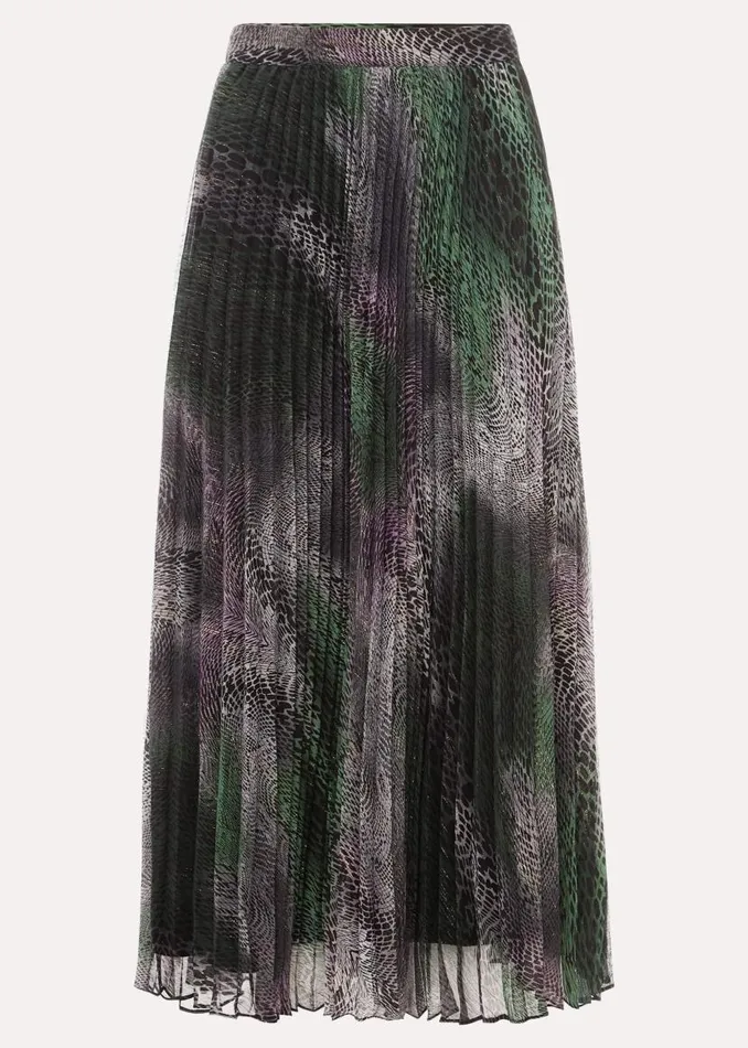 Phase Eight Skirts Camina Snake Print Pleated Maxi Skirt Blackmulti 8211 Women Phase Eight Skirts Camina Snake Print Pleated Maxi Skirt Blackmulti 8211 Women