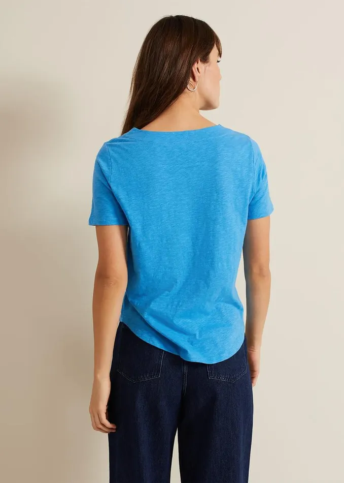 Phase Eight Tops and TShirts Elspeth V Neck Top Blue 8211 Women