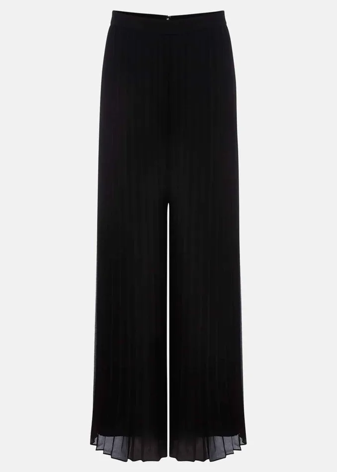 Phase Eight Trousers Sylvie Pleat Wide Leg Trousers Black 8211 Women