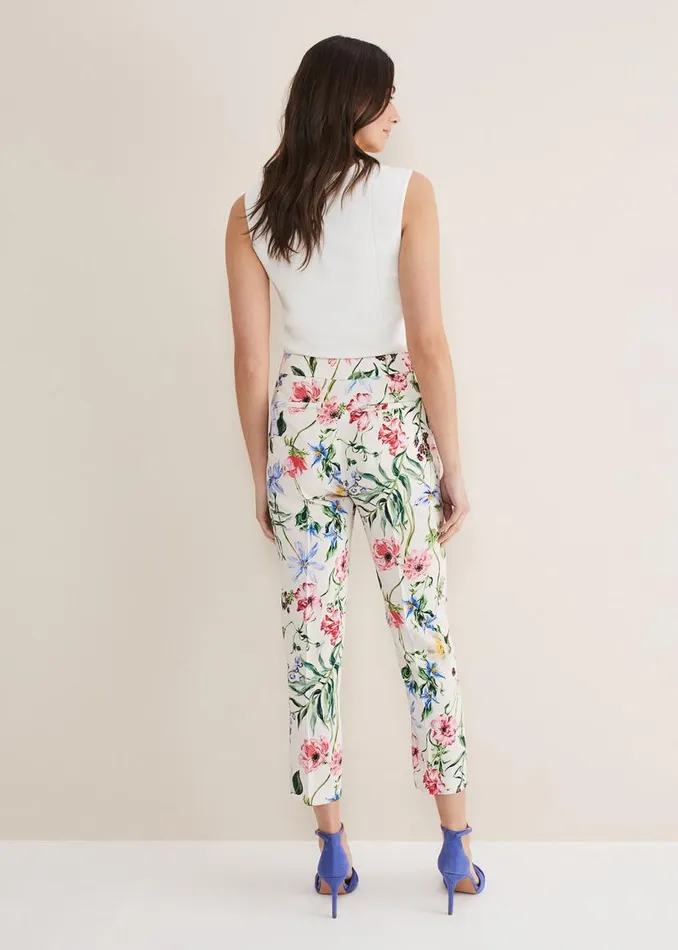 Phase Eight Trousers Ulrica Floral Cigarette Trousers Multicoloured 8211 Women Phase Eight Trousers Ulrica Floral Cigarette Trousers Multicoloured 8211 Women