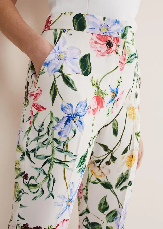 Phase Eight Trousers Ulrica Floral Cigarette Trousers Multicoloured 8211 Women Phase Eight Trousers Ulrica Floral Cigarette Trousers Multicoloured 8211 Women