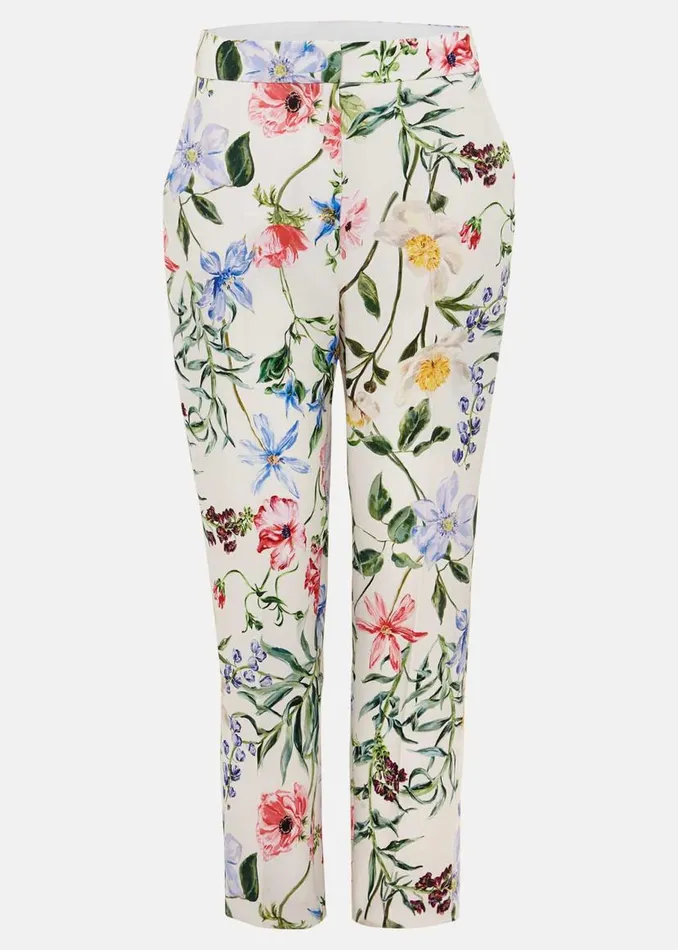 Phase Eight Trousers Ulrica Floral Cigarette Trousers Multicoloured 8211 Women Phase Eight Trousers Ulrica Floral Cigarette Trousers Multicoloured 8211 Women