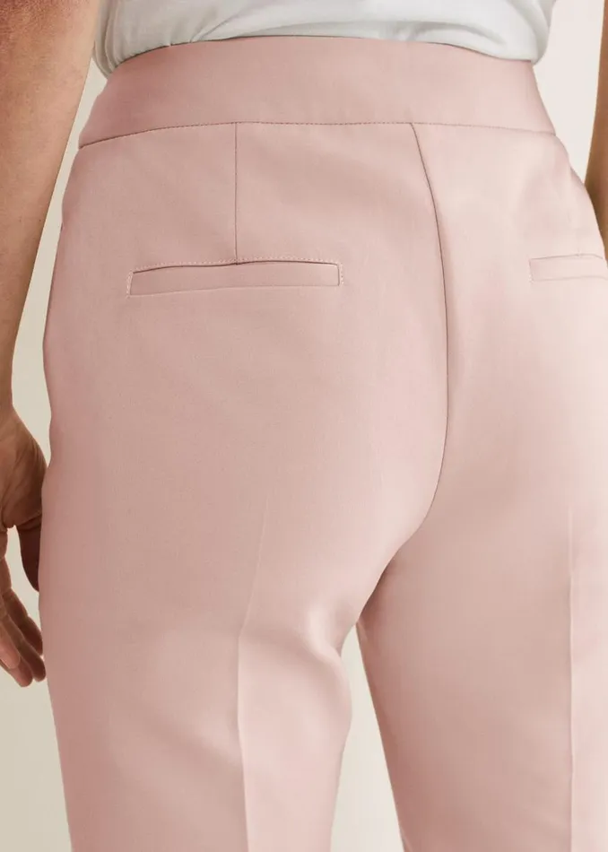 Phase Eight Trousers Ulrica Straight Leg Trousers Pale Pink 8211 Women