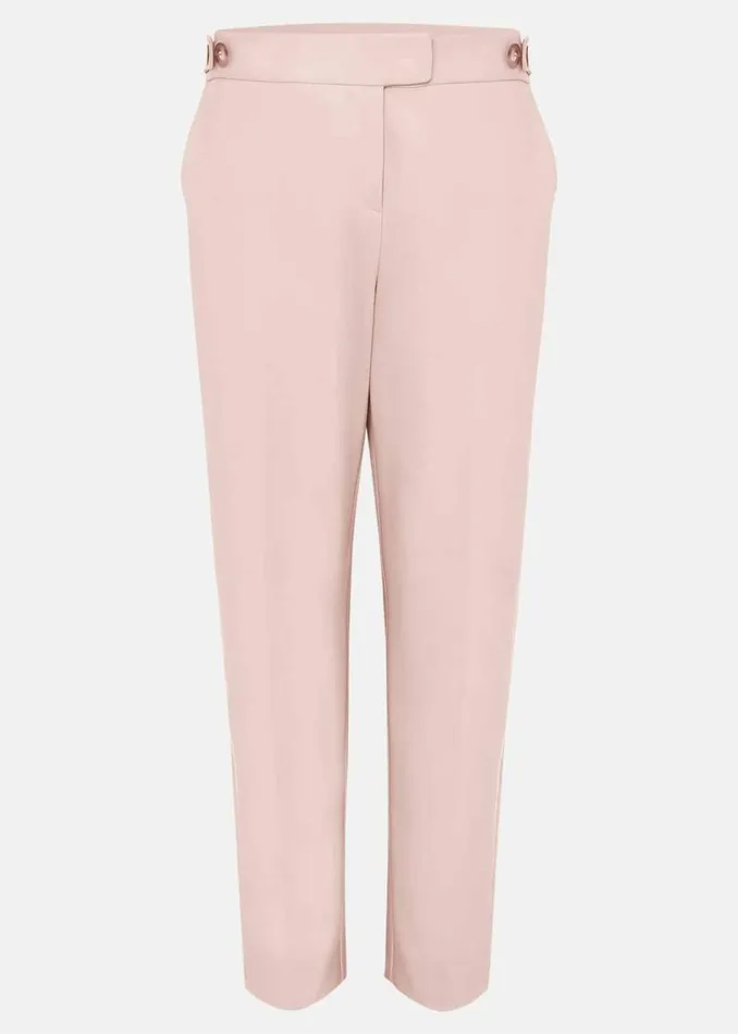 Phase Eight Trousers Ulrica Straight Leg Trousers Pale Pink 8211 Women