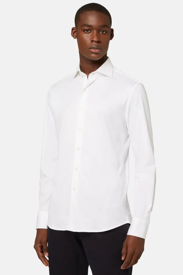 Polo Shirts Men Boggi Milano Cotton Jersey Regular Fit Polo Shirt White Polo Shirts Men Boggi Milano Cotton Jersey Regular Fit Polo Shirt White