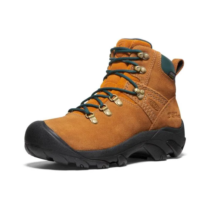 Pyrenees Brown Leather Hiking Boot Women KEEN Boots Pyrenees Brown Leather Hiking Boot Women KEEN Boots