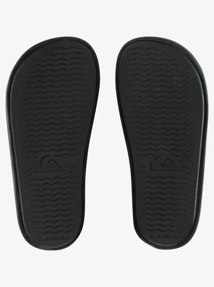 Quiksilver 816 Rivi Wordmark Slide Sandals Black 2 Boys Sandals Quiksilver 816 Rivi Wordmark Slide Sandals Black 2 Boys Sandals